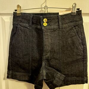 INC 5inch denim high rise shorts NWT size 2